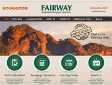 Tablet Screenshot of fairwayscottsdale.com